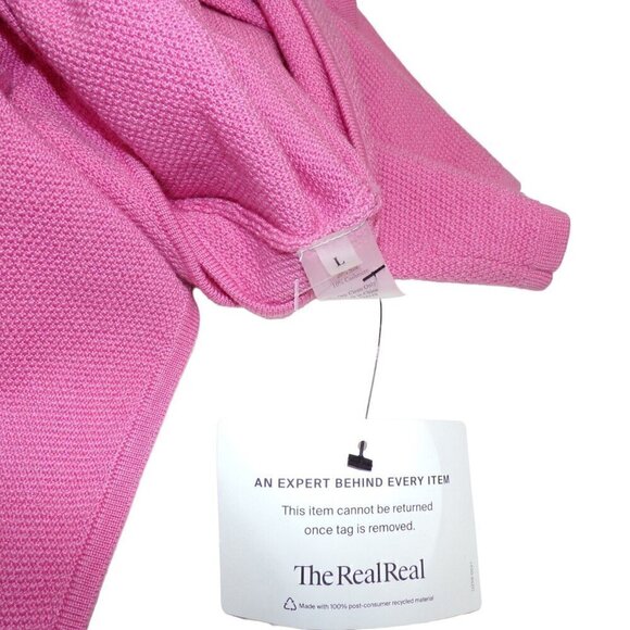 Victor Glemaud Pique Tank Dress Bubblegum Pink  Cut out Back Size L NWT - Picture 5 of 7